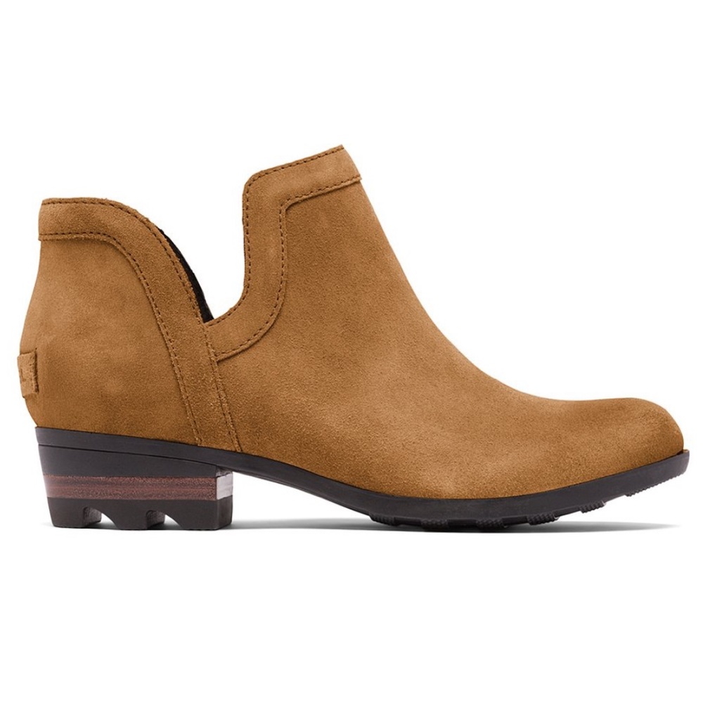 Sorel Camel Waterproof Lolla Leather Bootie